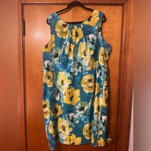 Jones New York size 20 floral tank dress